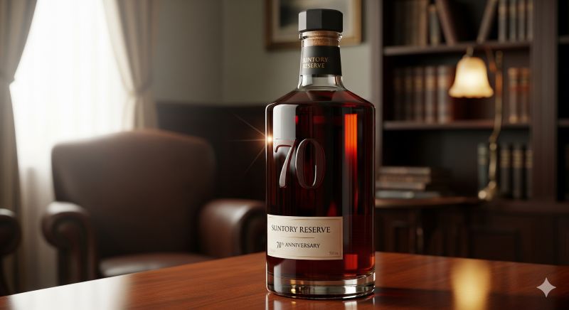記念ボトル70周年の味も格別? 記念ボトル70周年の味も格別?