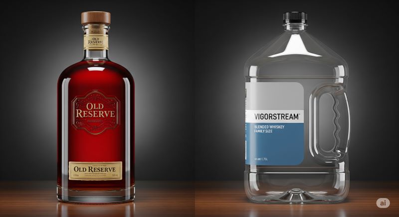 ウイスキーの瓶とペットボトルの違いとは ウイスキーの瓶とペットボトルの違いとは