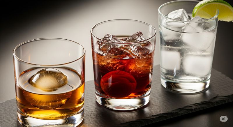 梅酒やテキーラのロックとの度数比較 梅酒やテキーラのロックとの度数比較
