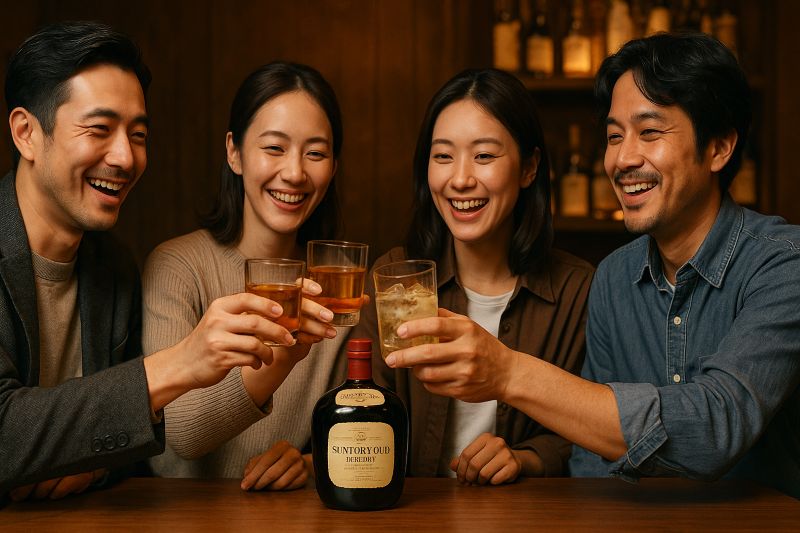 現在のサントリーオールドと混ぜ物を楽しむ飲み方 現在のサントリーオールドと混ぜ物を楽しむ飲み方