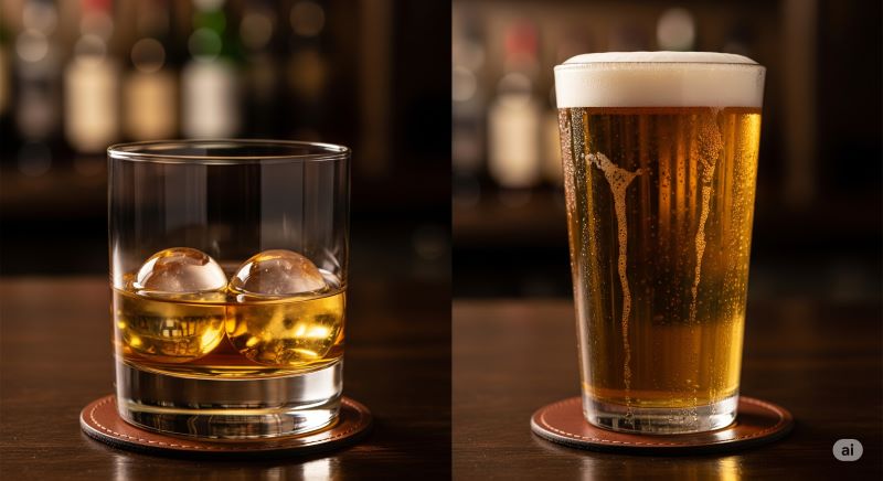 ウィスキーとビールの違いは何ですか? ウィスキーとビールの違いは何ですか?