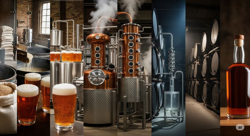 ビールからウイスキーを作ることは可能か ビールからウイスキーを作ることは可能か