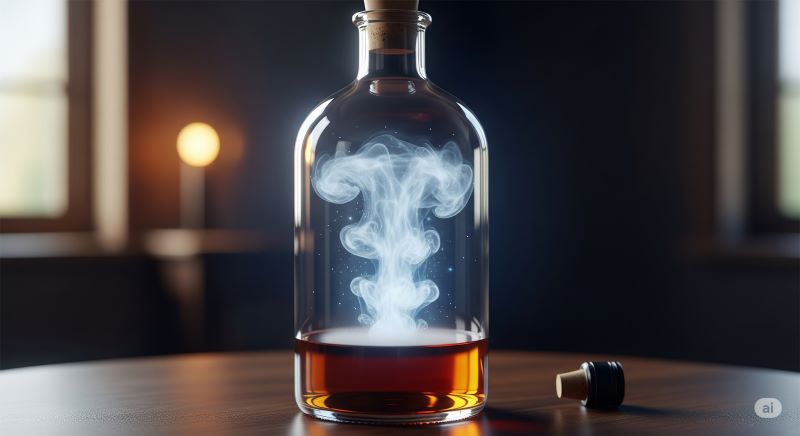 酸化でウイスキーの香りが飛ぶのを防ぐ 酸化でウイスキーの香りが飛ぶのを防ぐ