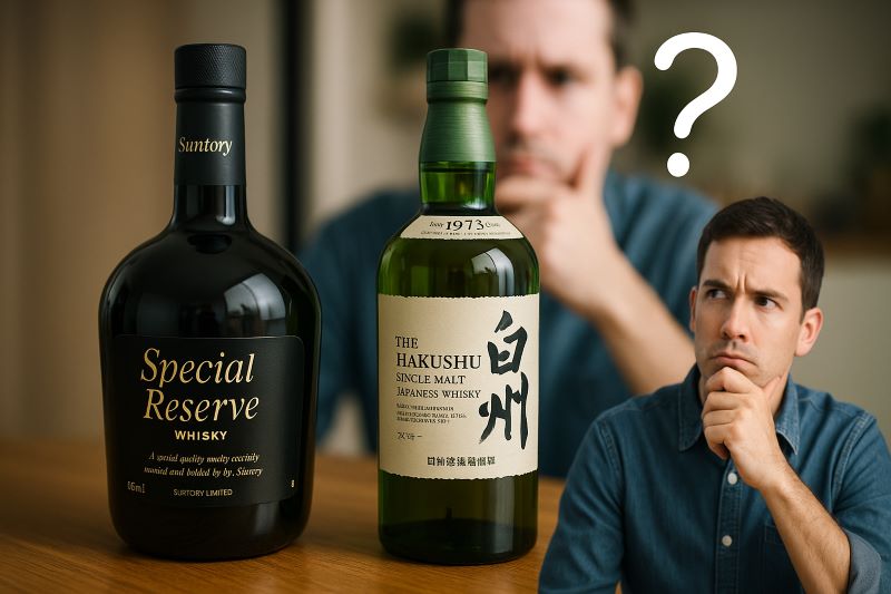 スペシャルリザーブと白州は似てる？その違いとは