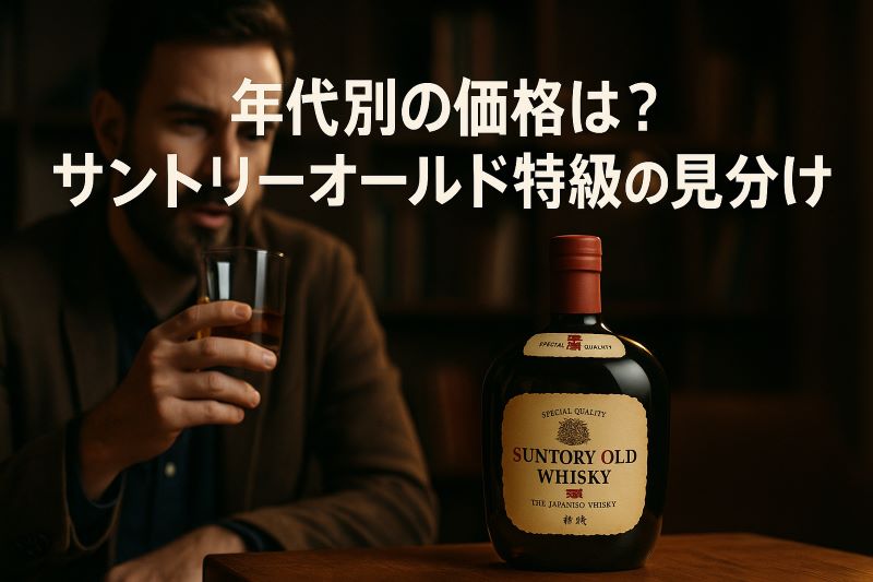 年代別の価格は？サントリーオールド特級の見分け方