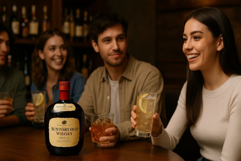 最高のサントリーオールドの飲み方を見つける準備