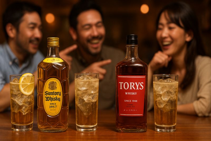 トリスと角のどっちのハイボールが美味しい？