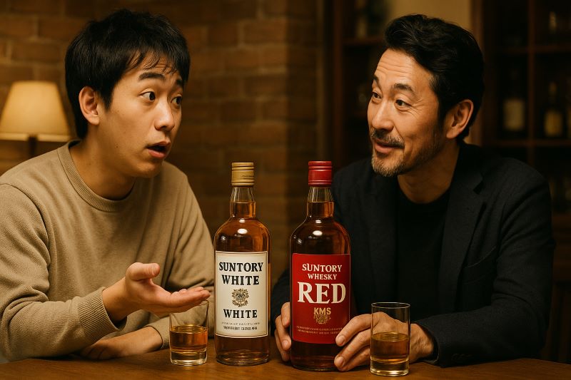 サントリーホワイトとレッドの違いは何？