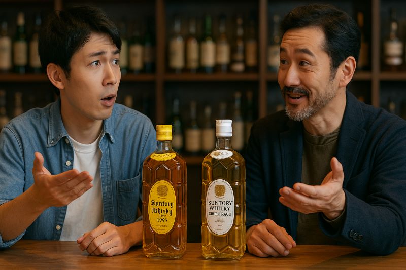 サントリー角と白角の違いは限定品？