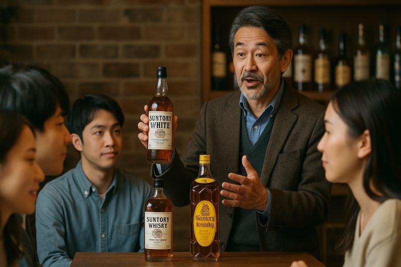 なぜ違う？サントリーホワイトと角瓶の物語