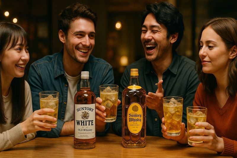 ホワイトと角瓶、飲むならどっち？評価の違い