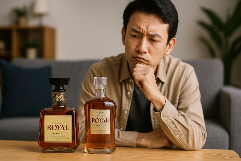 ローヤルスリムと通常ボトルの評価を比較 ローヤルスリムと通常ボトルの評価を比較