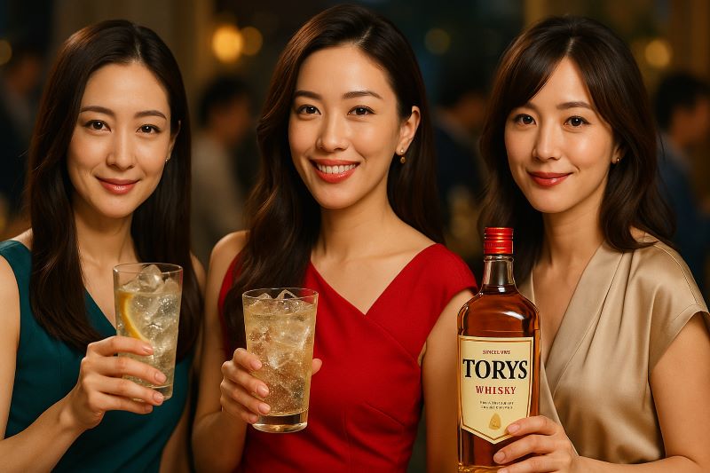 サントリーのCMを彩る他の豪華女優陣 サントリーのCMを彩る他の豪華女優陣