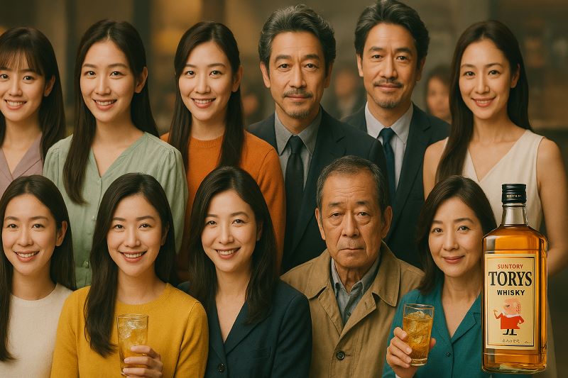 サントリートリスの歴史を彩るcm出演者たち サントリートリスの歴史を彩るcm出演者たち