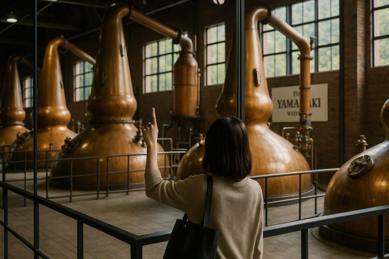 山崎やサントリーの工場見学は予約なしで可能？