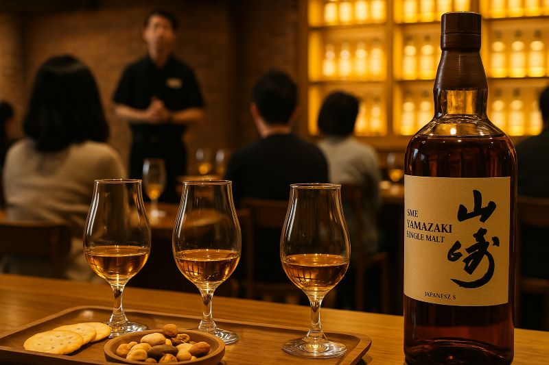 山崎の見学料金と有料テイスティングの費用