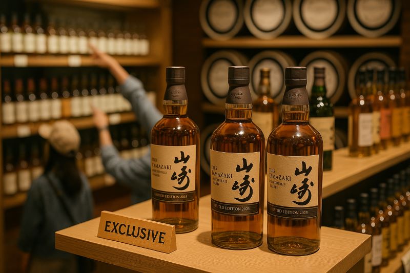 山崎蒸溜所ショップで買える限定品