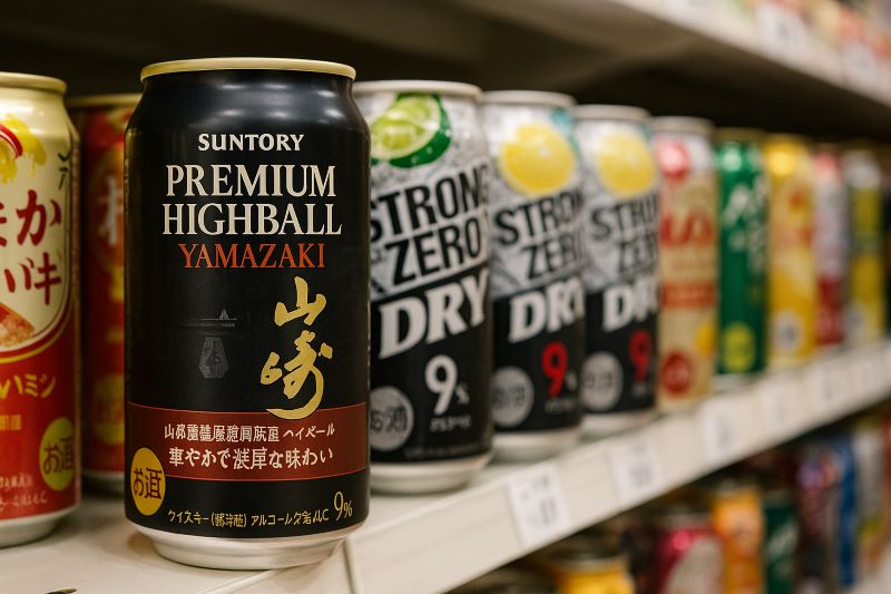 山崎ハイボール缶はイオンでの目撃情報も