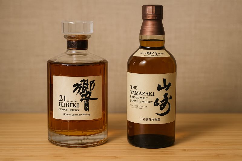 響と山崎のどっちが高いか価格を比較
