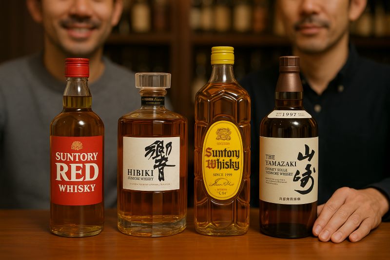 他のサントリーウイスキーとの違い 他のサントリーウイスキーとの違い