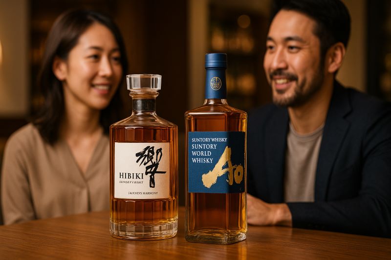 サントリーの最高峰「響」との違いは? サントリーの最高峰「響」との違いは?