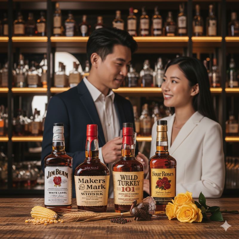 代表的なおすすめのバーボンウイスキー銘柄