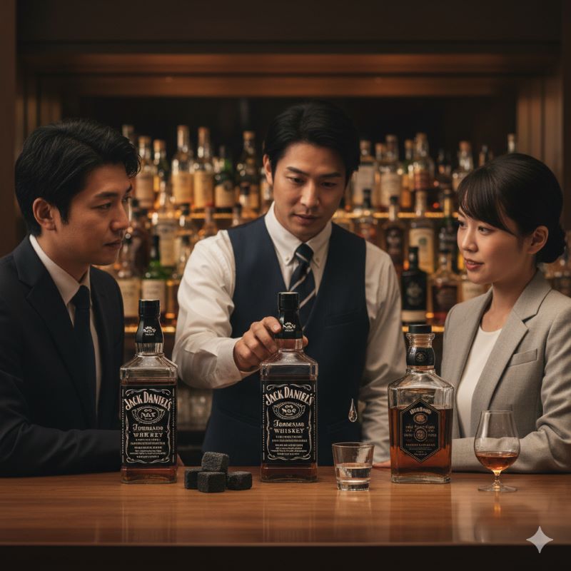 人気のジャックダニエルなどボトルの選び方