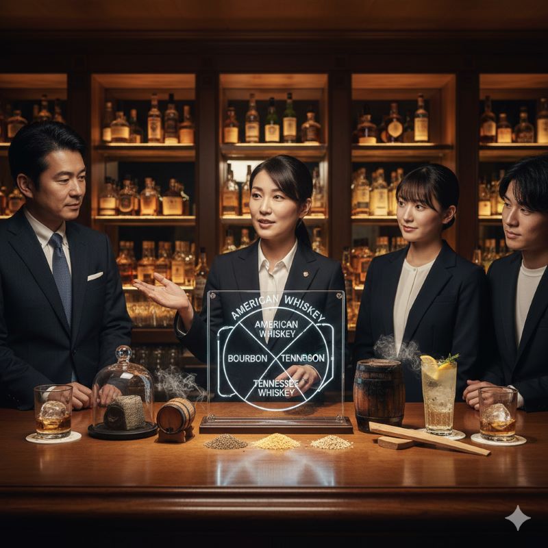 アメリカンウイスキーとバーボンの違いを総括