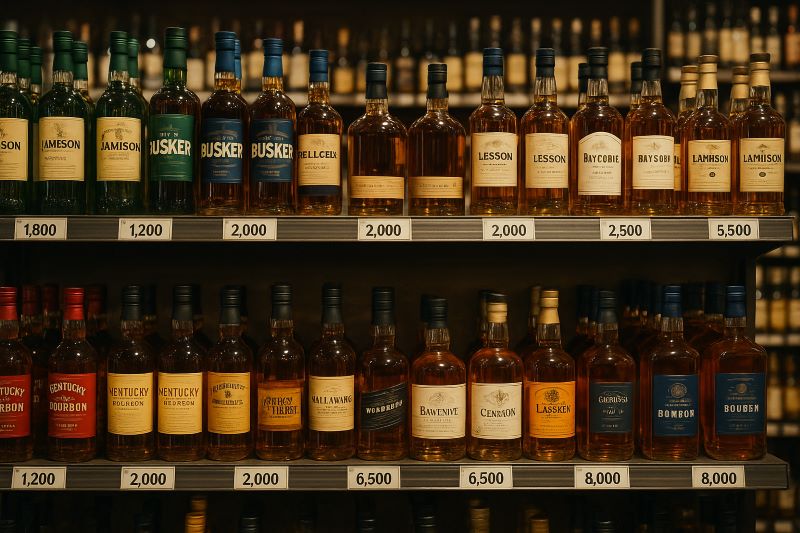 種類ごとの値段と価格帯 種類ごとの値段と価格帯