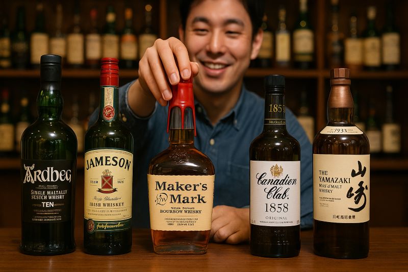 5大ウイスキーの代表的な銘柄 5大ウイスキーの代表的な銘柄