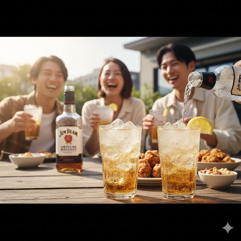 ハイボールに合う爽快な味わいのボトル