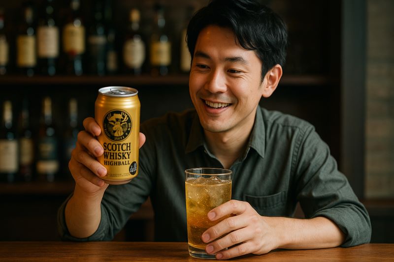 手軽に楽しむスコッチウイスキーの缶ハイボール 手軽に楽しむスコッチウイスキーの缶ハイボール