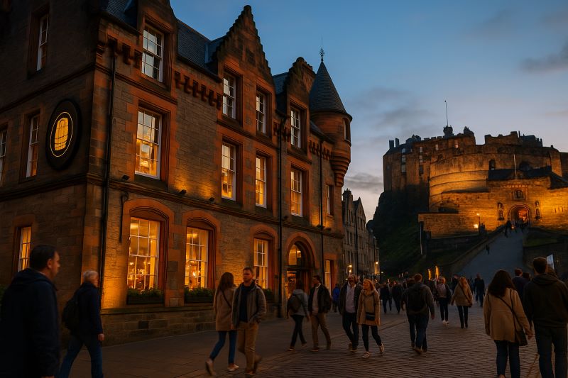 エディンバラの施設概要とアクセス エディンバラの施設概要とアクセス