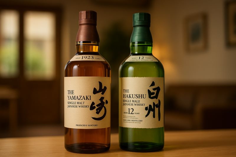 山崎と白州の決定的な違い 山崎と白州の決定的な違い