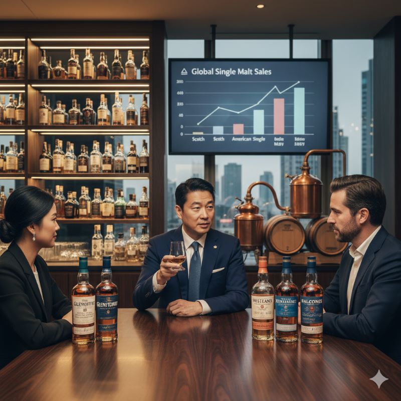 世界一売れているシングルモルトと米国の立ち位置 世界一売れているシングルモルトと米国の立ち位置