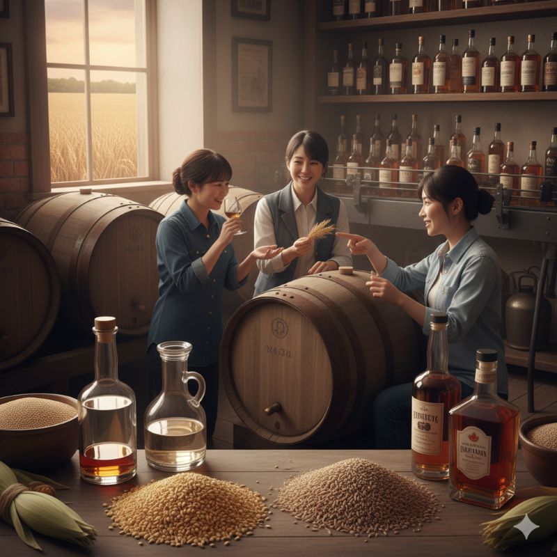 カナディアンウイスキーの定義と特徴的な味わいの秘密