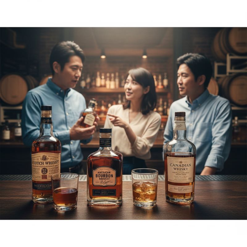 バーボンやスコッチとの違い