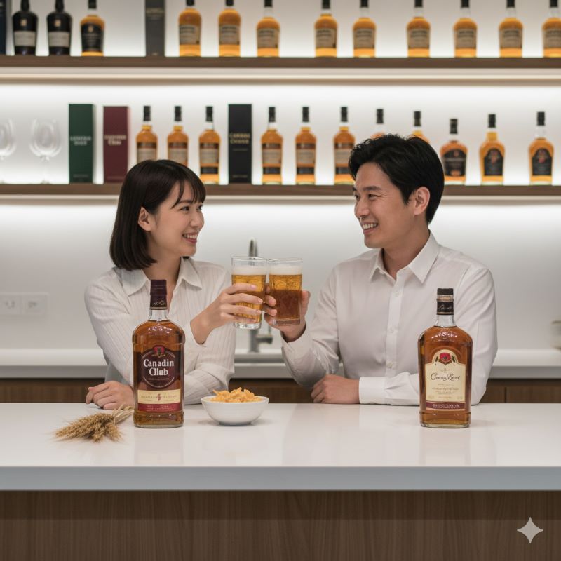 カナディアンウイスキーのおすすめ銘柄と美味しい飲み方