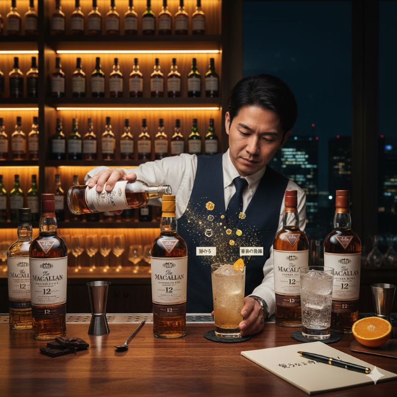 市場で混同されやすい、黒や金を基調とした高級感のあるプレミアムハイボール缶のイメージ。コンビニ等で見かけるラグジュアリーな缶製品の市場背景を表現。