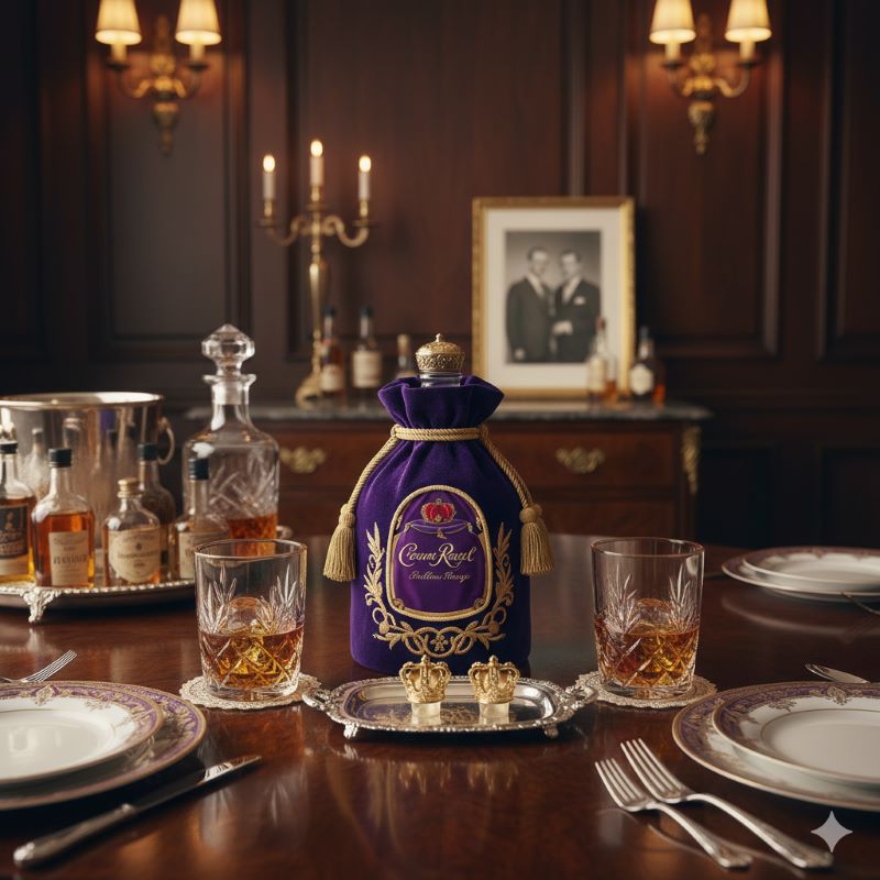 英国王室への献上品として誕生した歴史を象徴する豪華なテーブルセット