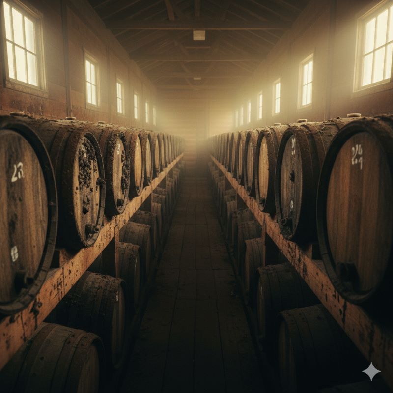 70度超のウイスキーを生み出す貯蔵庫最上階の過酷な熟成環境