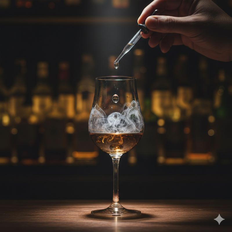 ウイスキーの香りを劇的に開かせるワンドロップの加水テクニック