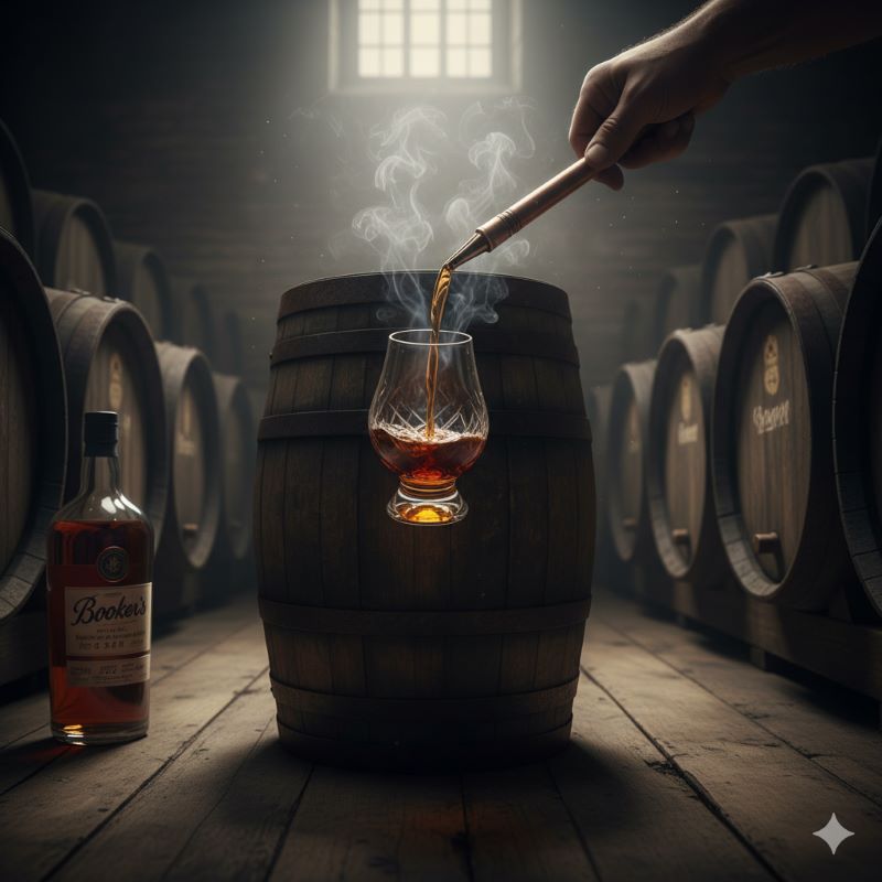 樽出しそのままの力強さを象徴するカスクストレングスのイメージ