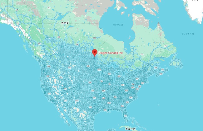 ギムリ蒸留所位置